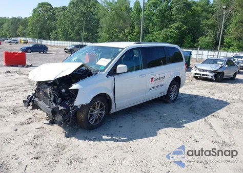 2018 Dodge Grand Caravan Sxt from USA, damaged, VIN 2C4RDGCG9JR224081